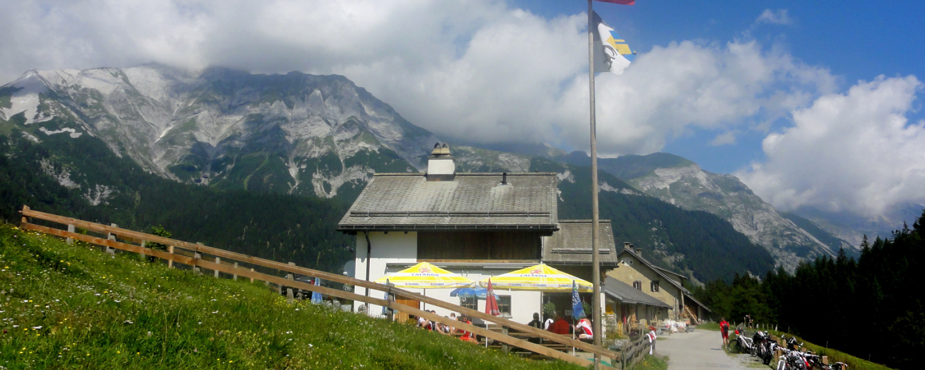 Kunkelspass - hier fährt kaum ein Biker vorbei