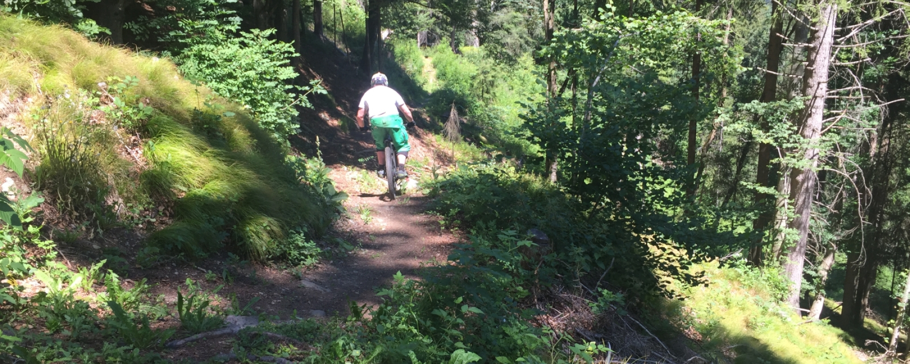 Trail zwischen Malix und Passugg