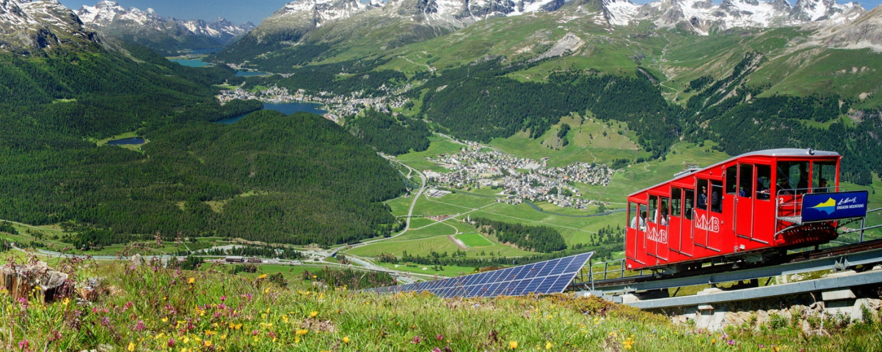 Engadin St. Moritz im Sommer