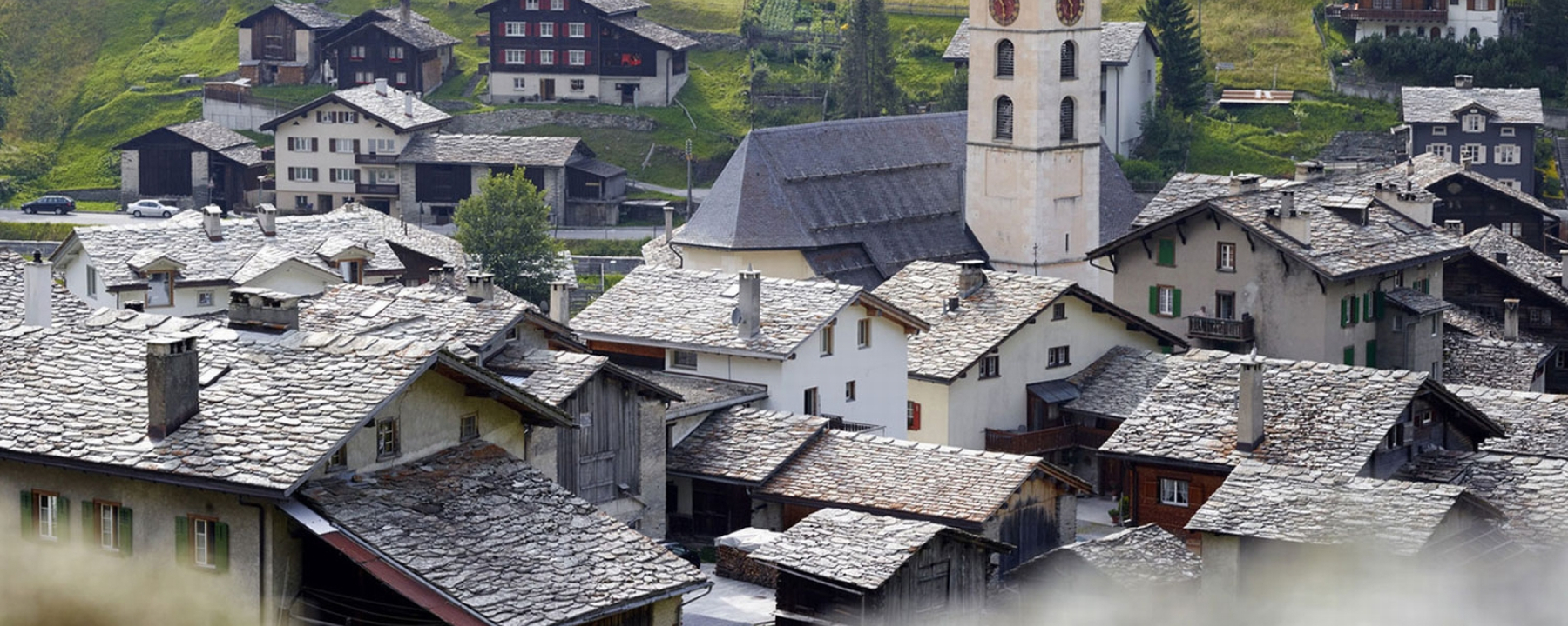 Wakkerdorf Vals im Sommer