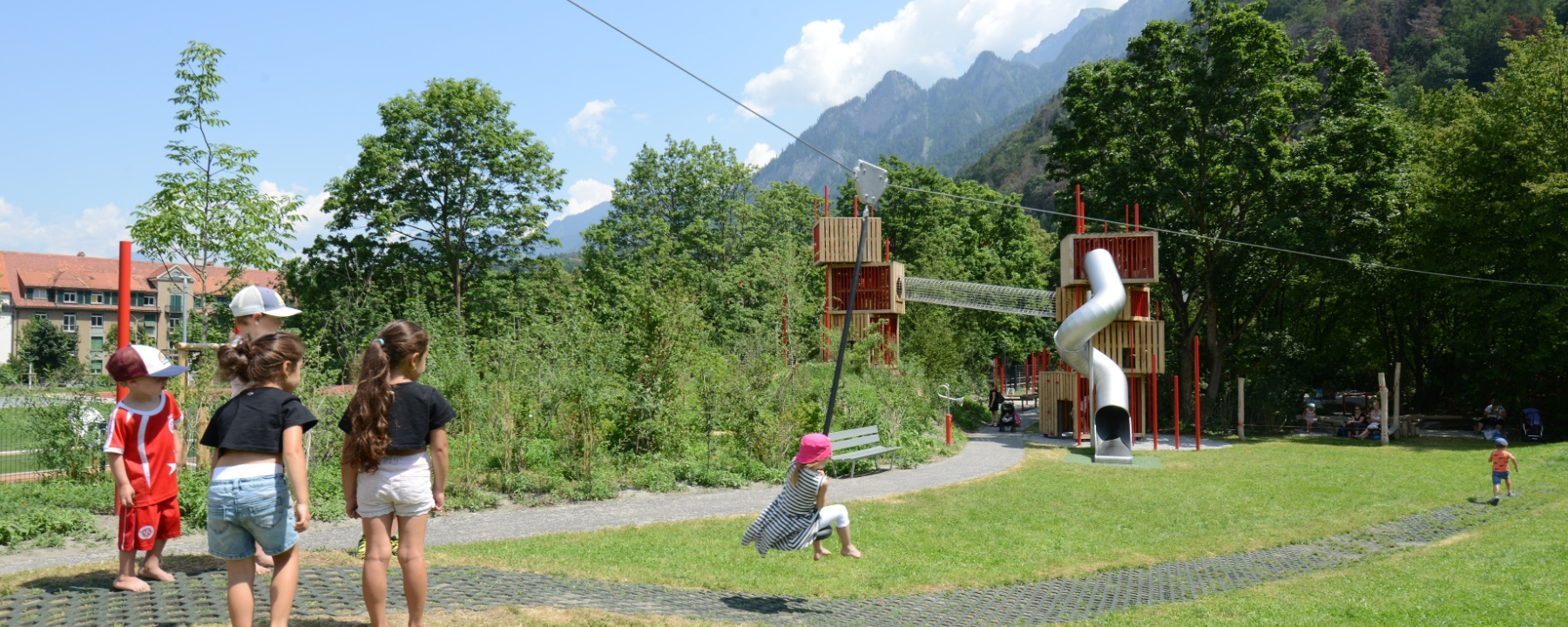 Spielplatz Quader