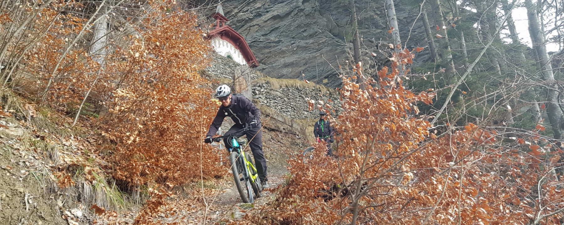 Trail mit St. Luzikapelle