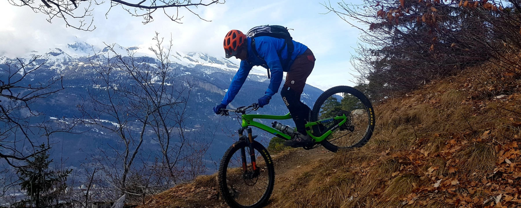 Technischer Trail im oberen Bereich