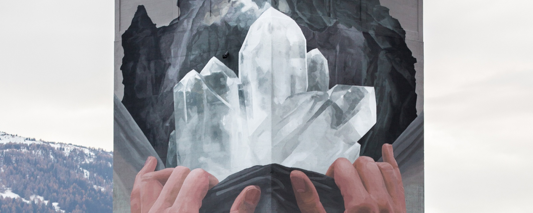Das finale, überdimensionale Kunstwerk