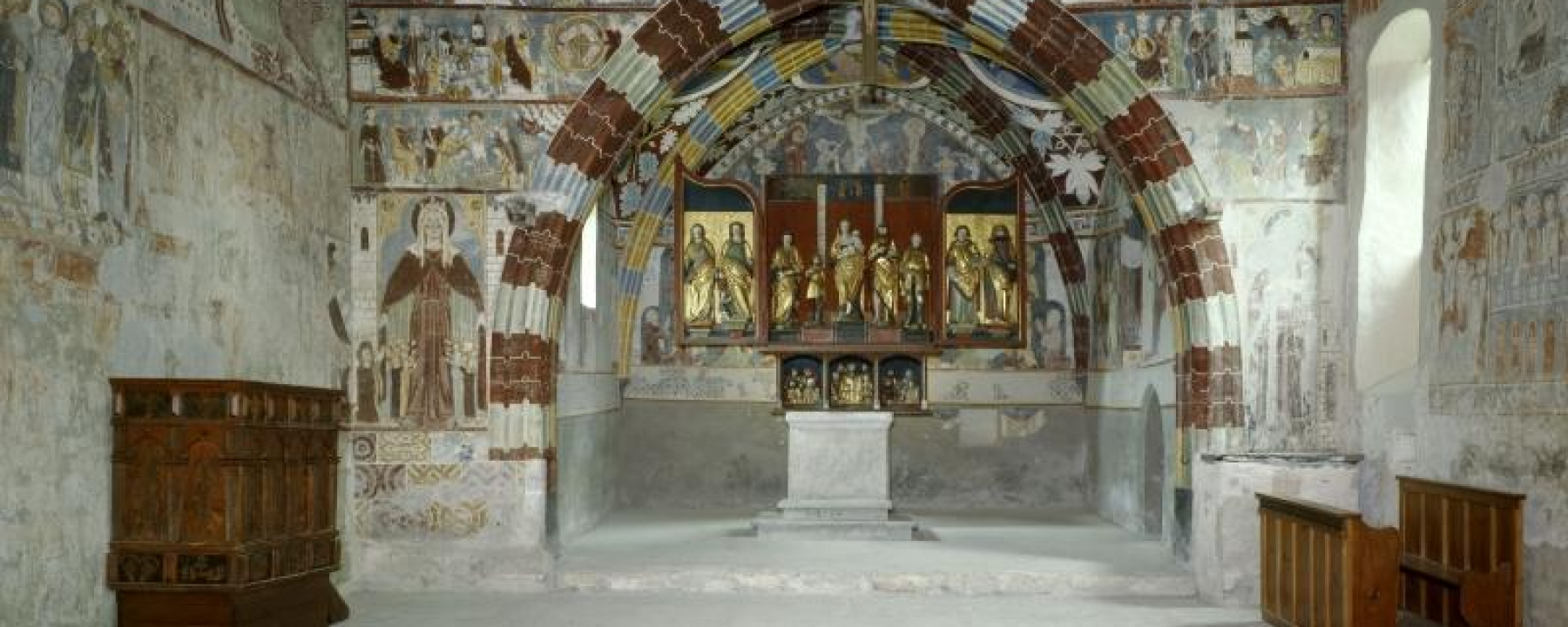 Kirche Sogn Gieri Chor