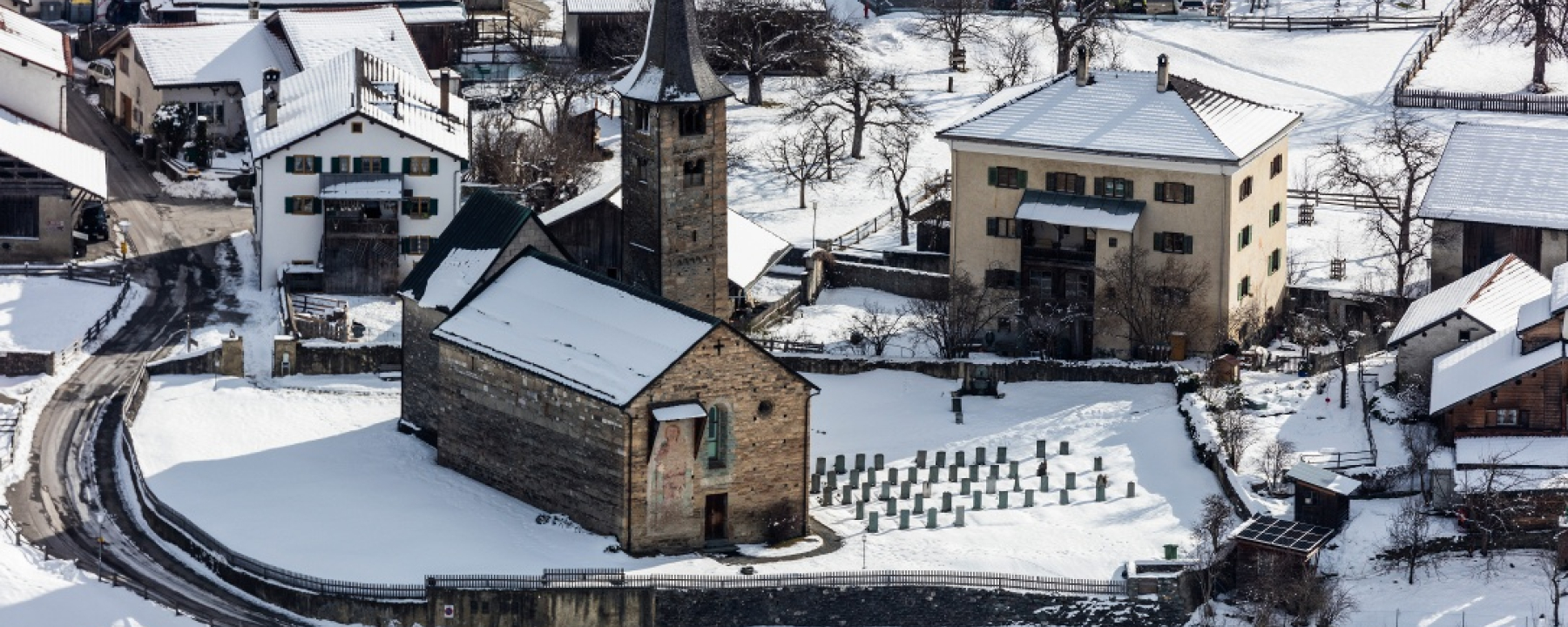 Kirche St. Martin im Winter