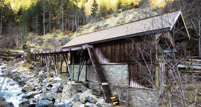 Brücke über die Plessur