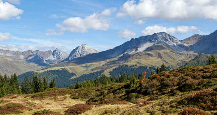 Aussicht vom Rot Tritt