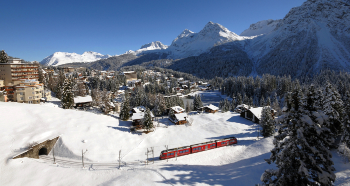 Arosa im Winter