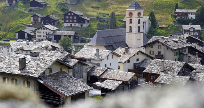 Wakkerdorf Vals im Sommer Wakkerdorf Vals im Sommer