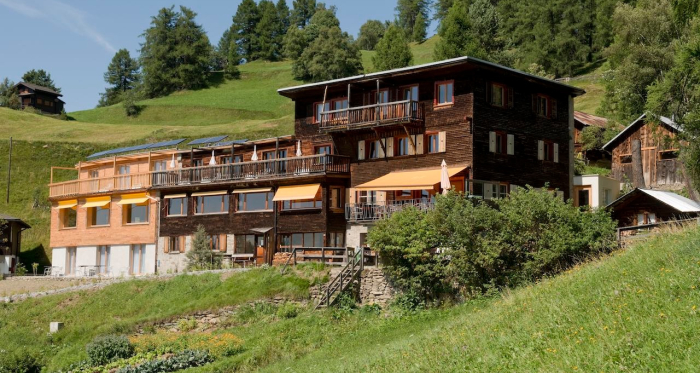 Berghotel Sterna im Sommer