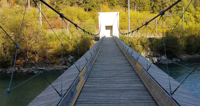 Hängebrücke Trin