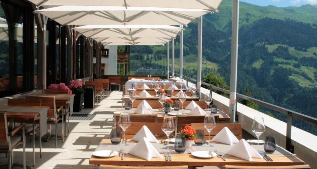 Panorama Restaurant vom The Alpina Mountain Resort Panorama Restaurant vom The Alpina Mountain Resort