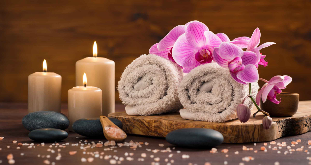 Spa and wellness setting Spa and wellness setting