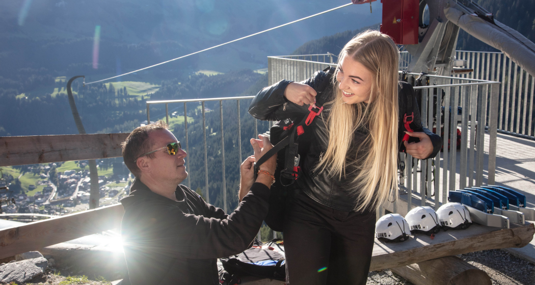 Zipline Ferienregion Lenzerheide