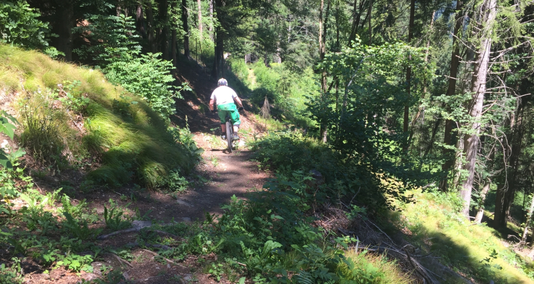 Trail zwischen Malix und Passugg