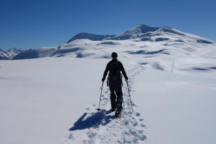 Unterwegs vom Dreibündenstein Richtung Windegga/Pr Unterwegs vom Dreibündenstein Richtung Windegga/Pr