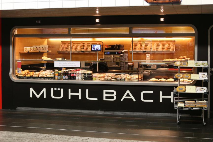 Mühlbach im Bahnhof Chur