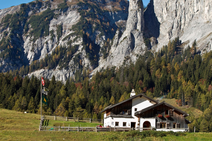 Berggasthaus Überruf am Kunkelspass