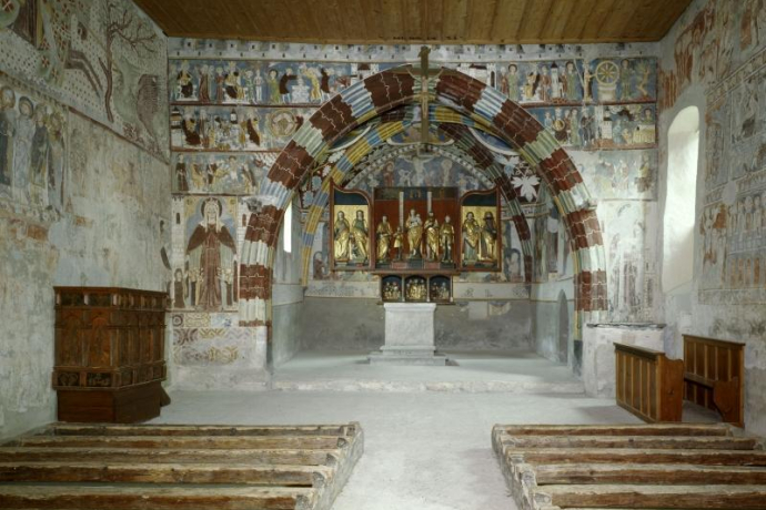 Kirche Sogn Gieri Chor