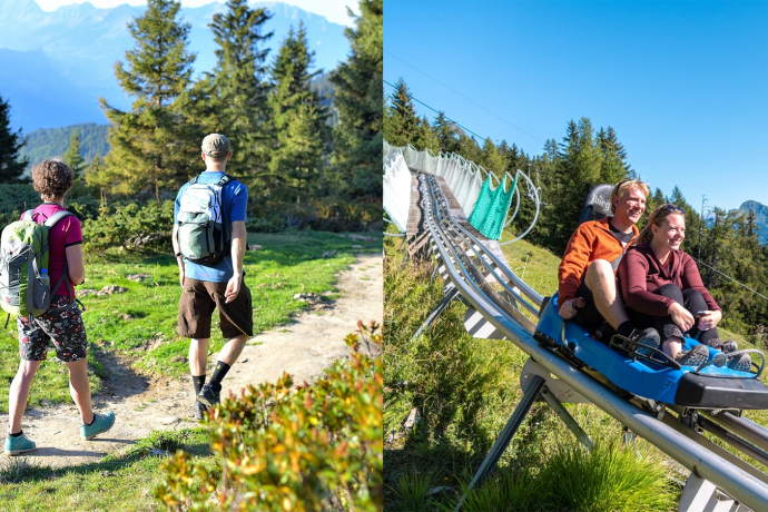 Dreibündenstein adventure tobogganing