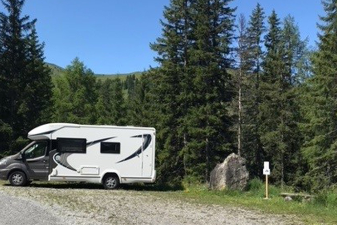 Motorhome parking Tschiertschen