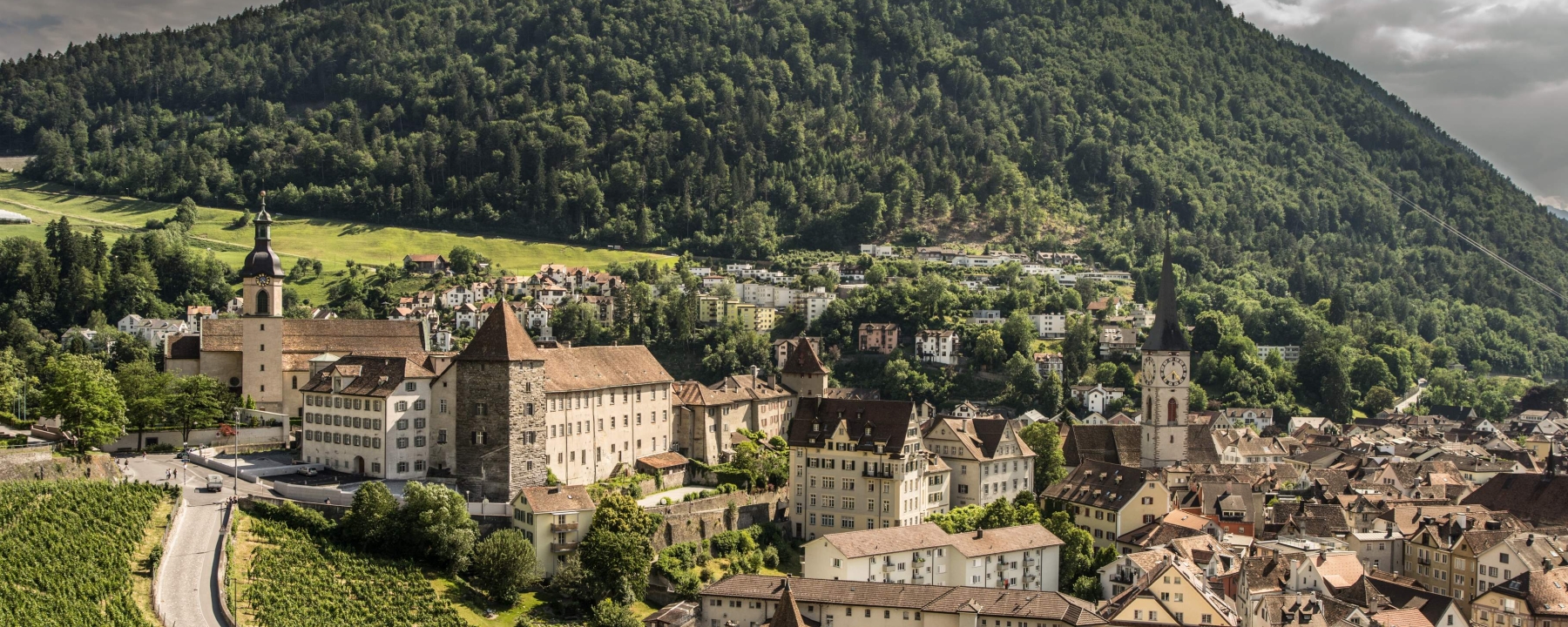 Altstadt Panorama mit Brambrüesch