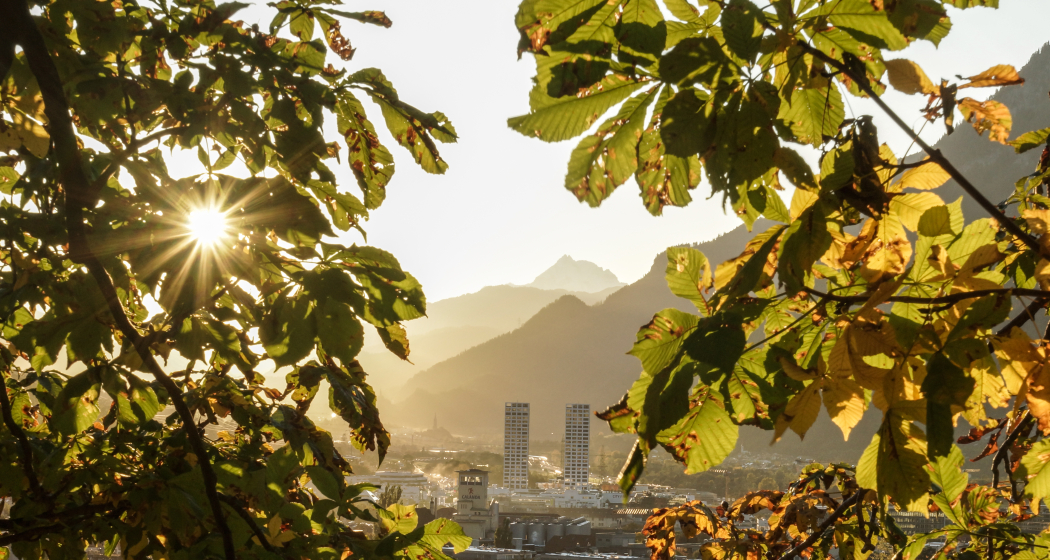 Chur-Herbst-City West-Sonnenschein
