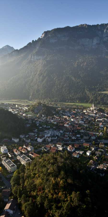 Domat / Ems im Churer Rheintal