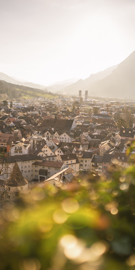 © Remo Demont Panorama Stadt Chur Frühling