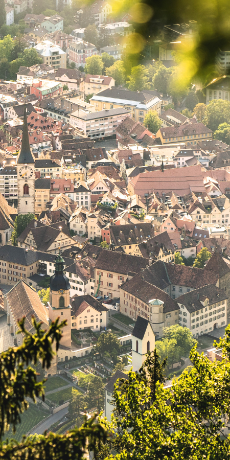 Stadt Chur (©Marco Hartmann) Chur Ausblick