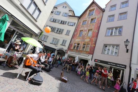 Buskers Strassenkünstlerfestival Chur