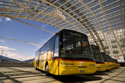 Postauto in Chur Postauto in Chur