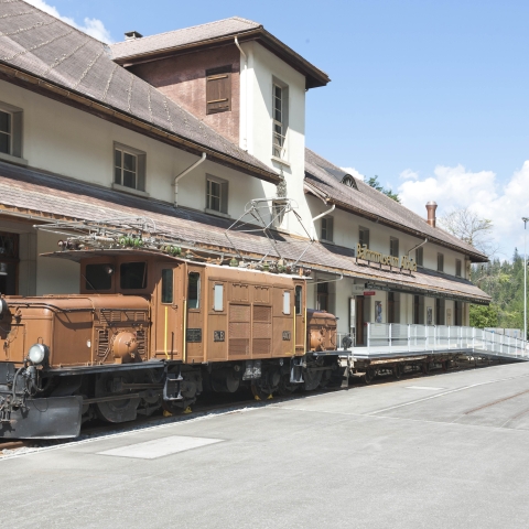 Bahnmuseum Albula in Bergün
