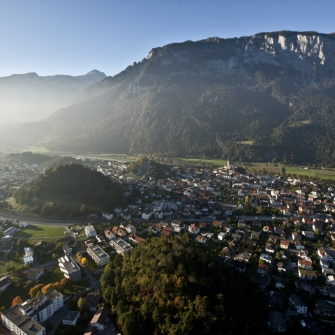 Domat / Ems im Churer Rheintal