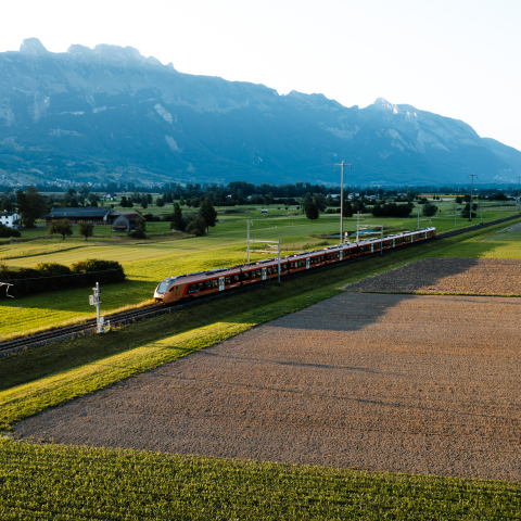 Zug der Schweizerischen Südostbahn
