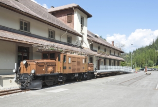 Bahnmuseum Albula in Bergün