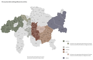 Verbreitung romanische Sprache (© Lia Rumantscha) Verbreitung romanische Sprache