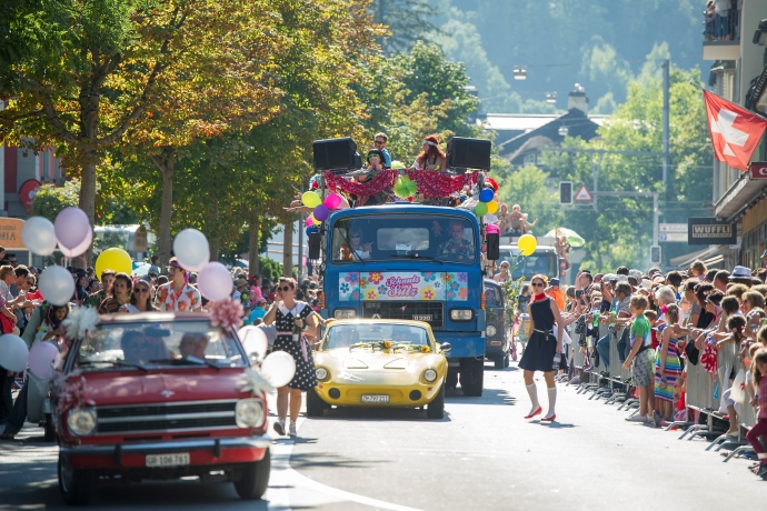 Umzug Schlagerparade / Foto: Yanik Bürkli Schlagerparade / Foto: Yanik Bürkli