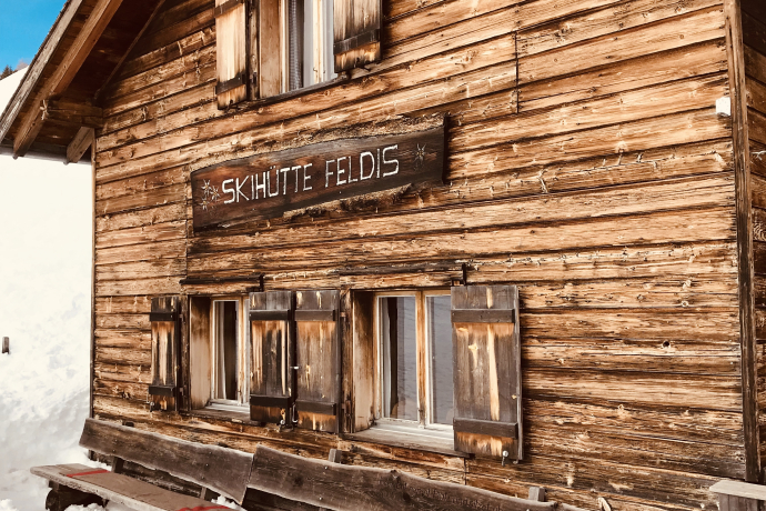 Skihütte Feldis