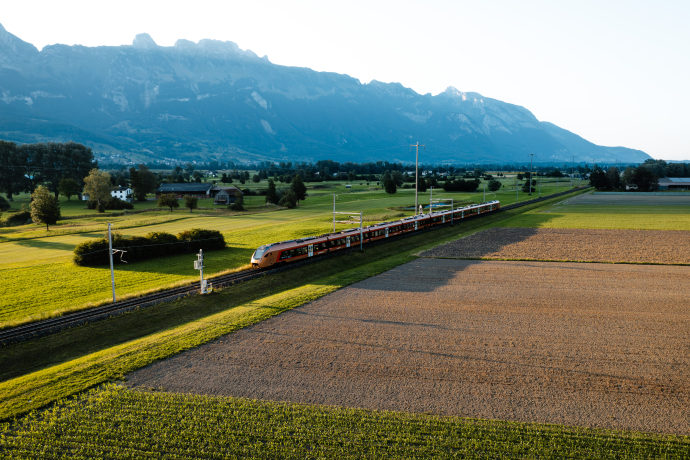 Zug der Schweizerischen Südostbahn