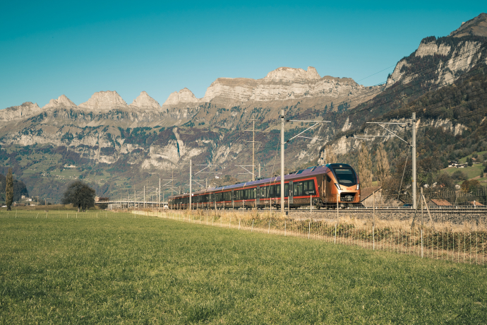 Schweizerische Südostbahn (© SOB) Zug der Schweizerische Südostbahn