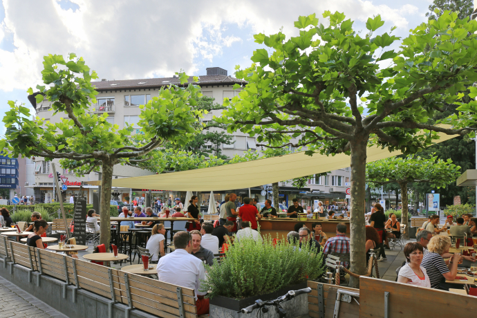 Restaurant Calanda Aussenbereich