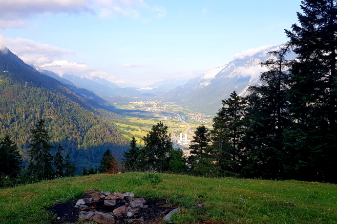 Aussicht Mittenberg Chur