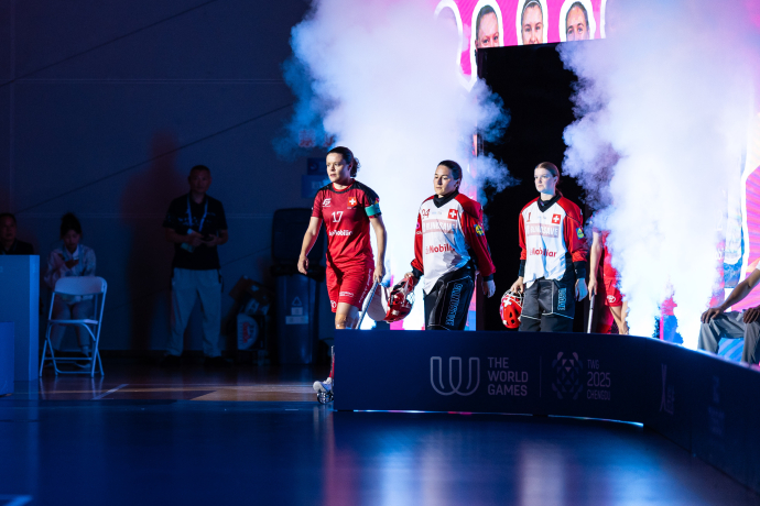 Unihockey Euro Floorball Schweiz (© Swiss Unihockey) Unihockey Euro Floorball Schweiz