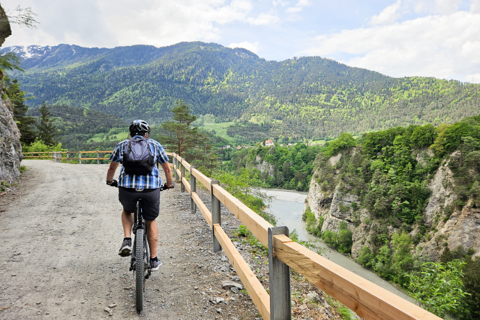 Biken auf dem Polenweg