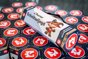 Köcher für Schnitzeljagd