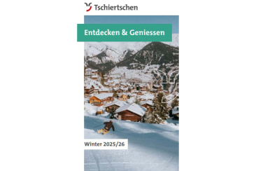 Broschüre Tschiertschen Winter 2025/2026