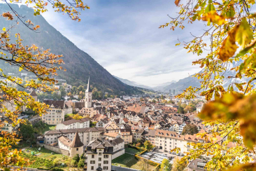 Stadtansicht-Chur-Herbst