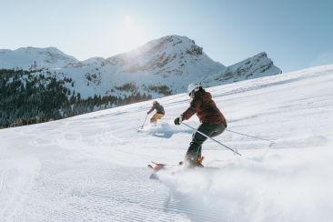 Skifahren in Tschiertschen